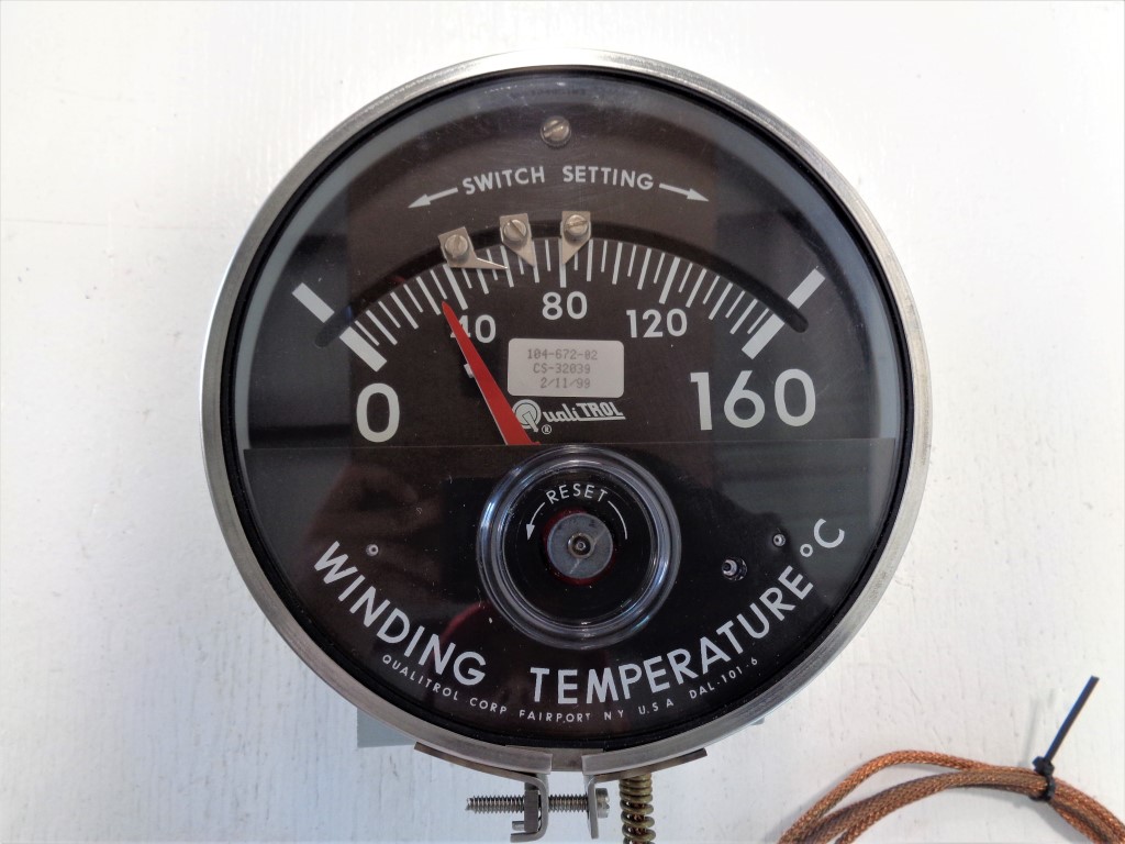 Qualitrol 0 160 Degree Celsius Winding Temperature Indicator 104 672 02 Cs 32039 